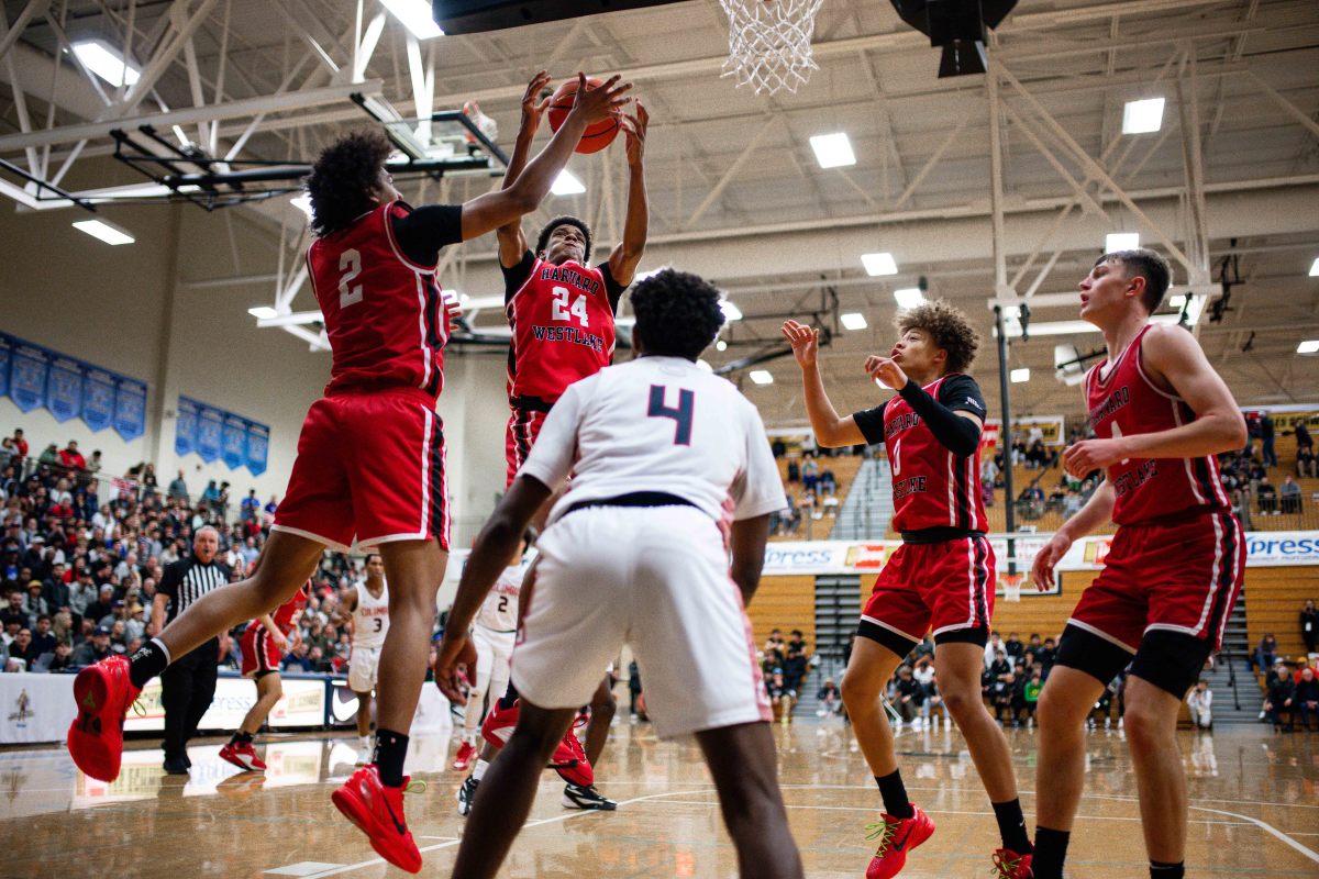 Columbus Harvard Westlake boys basketball Les Schwab Invitational December 30 2023 Naji Saker 2 -Southridge Harvard Westlake boys basketball Les Schwab Invitational postgame December 2023 Naji Saker-295