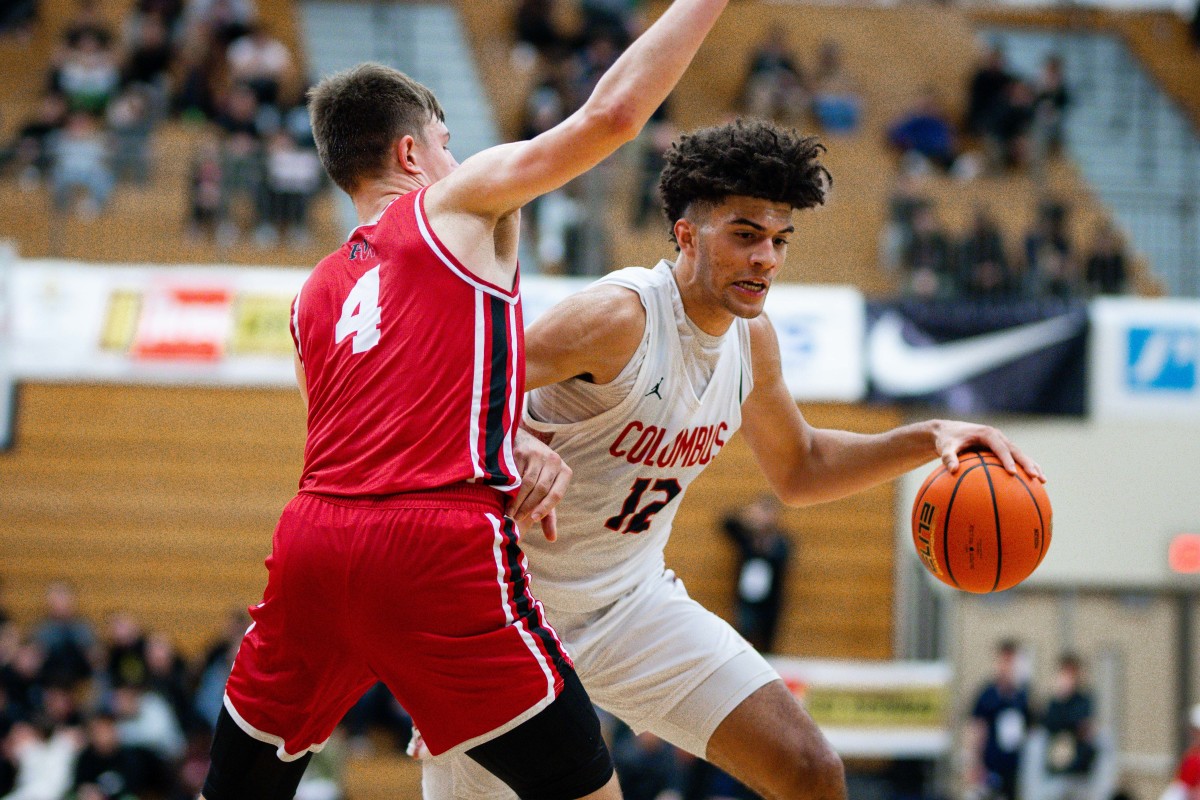 Columbus Harvard Westlake boys basketball Les Schwab Invitational December 30 2023 Naji Saker 2 -Southridge Harvard Westlake boys basketball Les Schwab Invitational postgame December 2023 Naji Saker-297