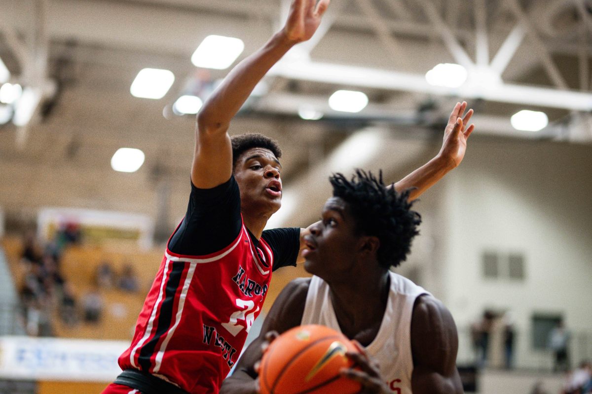 Columbus Harvard Westlake boys basketball Les Schwab Invitational December 30 2023 Naji Saker 2 -Southridge Harvard Westlake boys basketball Les Schwab Invitational postgame December 2023 Naji Saker-301