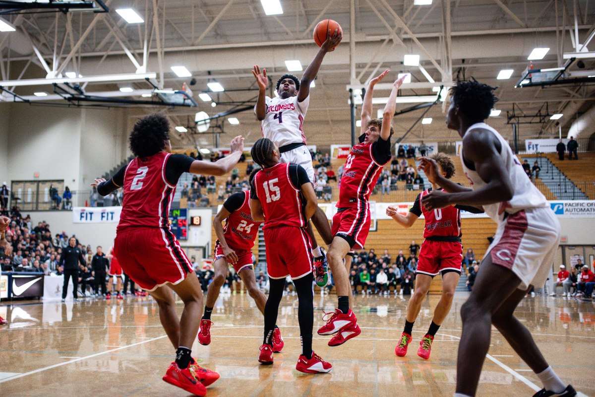 Columbus Harvard Westlake boys basketball Les Schwab Invitational December 30 2023 Naji Saker 2 -Southridge Harvard Westlake boys basketball Les Schwab Invitational postgame December 2023 Naji Saker-308