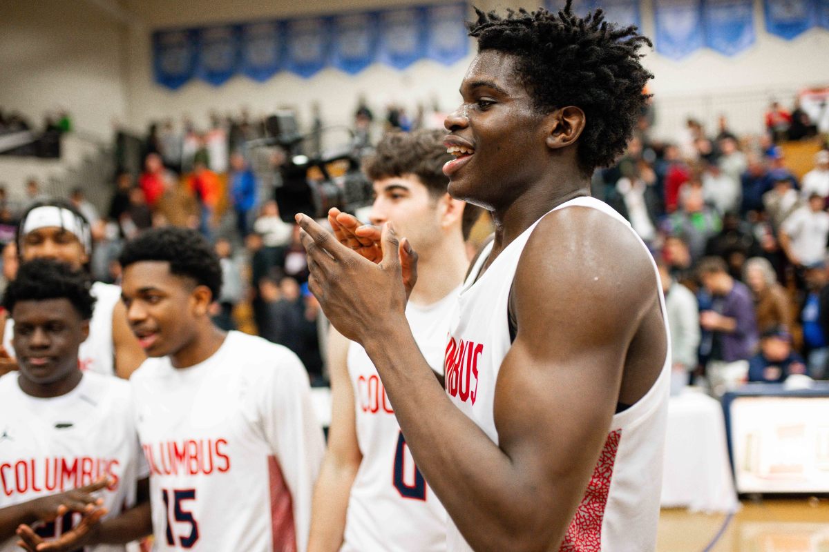 Columbus Harvard Westlake boys basketball Les Schwab Invitational December 30 2023 Naji Saker 2 -Southridge Harvard Westlake boys basketball Les Schwab Invitational postgame December 2023 Naji Saker-402