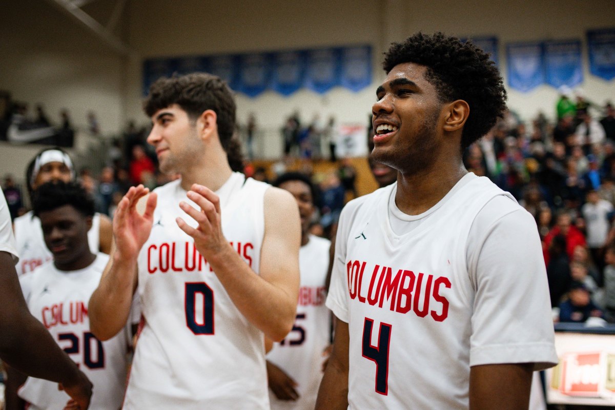 Jase Richardson (4) led Columbus to the Les Schwab Invitational championship.