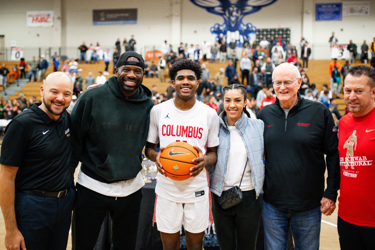 Columbus Harvard Westlake boys basketball Les Schwab Invitational December 30 2023 Naji Saker 2 -Southridge Harvard Westlake boys basketball Les Schwab Invitational postgame December 2023 Naji Saker-406