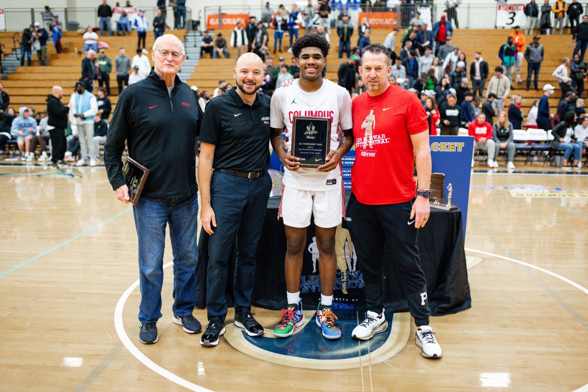 Columbus Harvard Westlake boys basketball Les Schwab Invitational December 30 2023 Naji Saker 2 -Southridge Harvard Westlake boys basketball Les Schwab Invitational postgame December 2023 Naji Saker-409