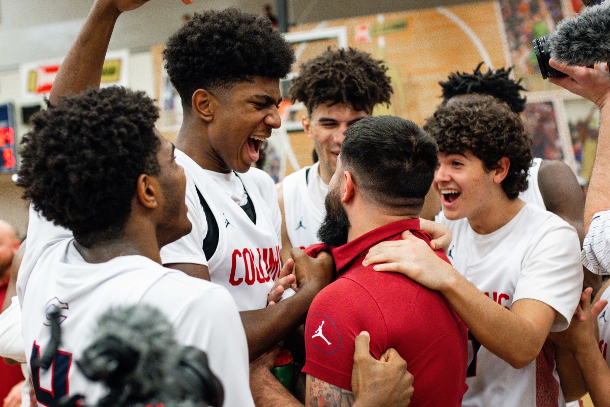 Columbus Harvard Westlake boys basketball Les Schwab Invitational December 30 2023 Naji Saker 2 -Southridge Harvard Westlake boys basketball Les Schwab Invitational postgame December 2023 Naji Saker-419