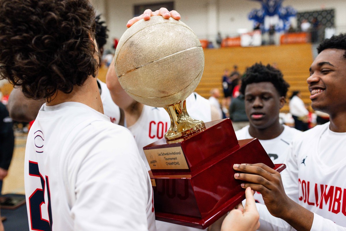 Columbus Harvard Westlake boys basketball Les Schwab Invitational December 30 2023 Naji Saker 2 -Southridge Harvard Westlake boys basketball Les Schwab Invitational postgame December 2023 Naji Saker-425