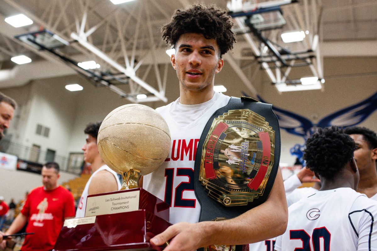 Columbus Harvard Westlake boys basketball Les Schwab Invitational December 30 2023 Naji Saker 2 -Southridge Harvard Westlake boys basketball Les Schwab Invitational postgame December 2023 Naji Saker-431