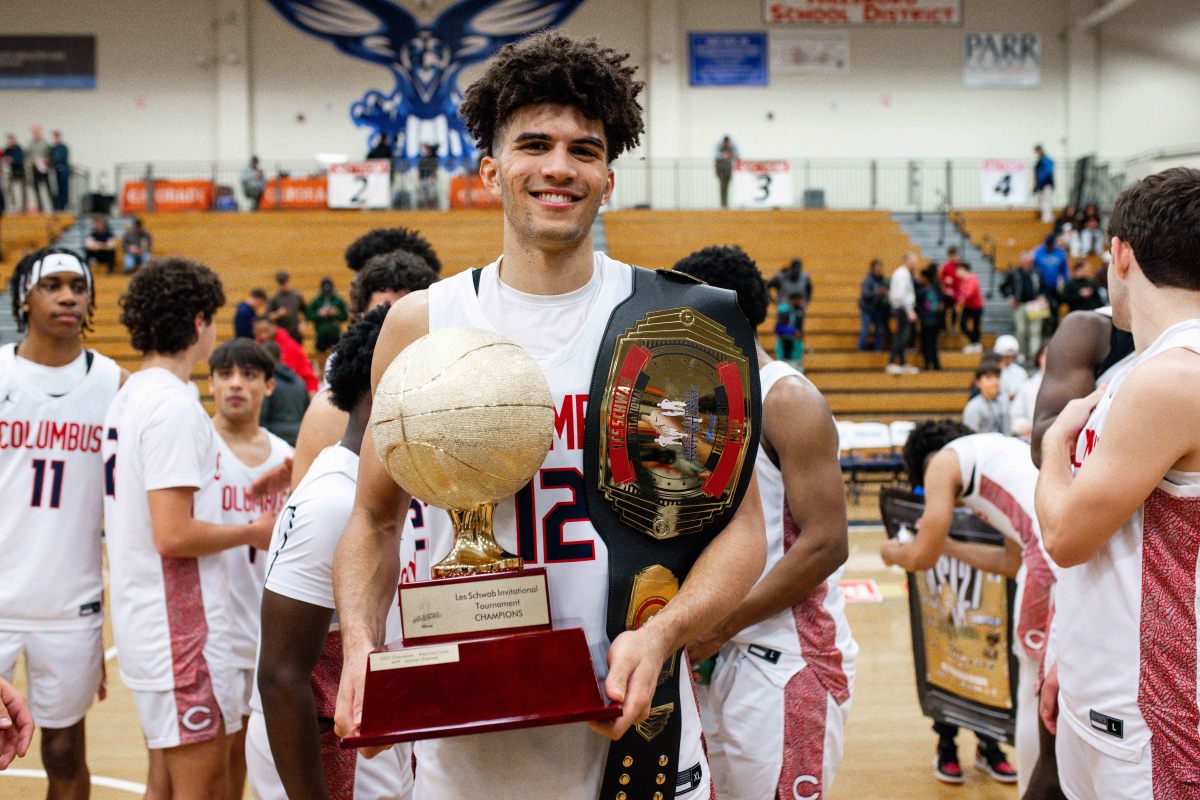 Columbus Harvard Westlake boys basketball Les Schwab Invitational December 30 2023 Naji Saker 2 -Southridge Harvard Westlake boys basketball Les Schwab Invitational postgame December 2023 Naji Saker-427