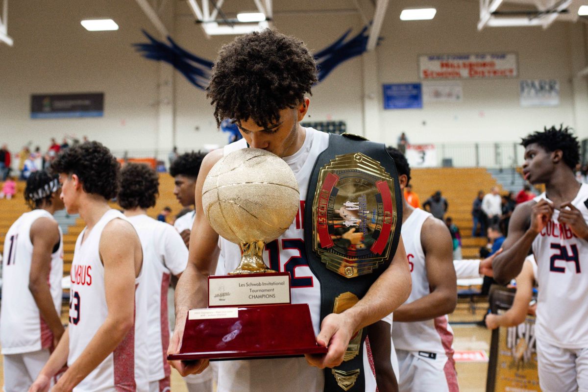 Columbus Harvard Westlake boys basketball Les Schwab Invitational December 30 2023 Naji Saker 2 -Southridge Harvard Westlake boys basketball Les Schwab Invitational postgame December 2023 Naji Saker-428