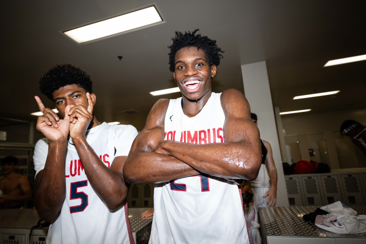 Columbus Harvard Westlake boys basketball Les Schwab Invitational December 30 2023 Naji Saker 2 -Southridge Harvard Westlake boys basketball Les Schwab Invitational postgame December 2023 Naji Saker-457