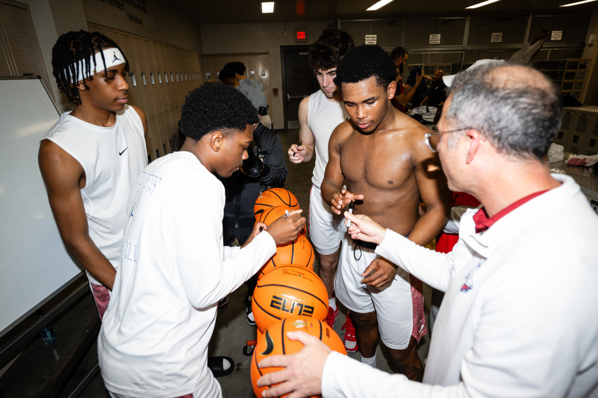 Columbus Harvard Westlake boys basketball Les Schwab Invitational December 30 2023 Naji Saker 2 -Southridge Harvard Westlake boys basketball Les Schwab Invitational postgame December 2023 Naji Saker-470