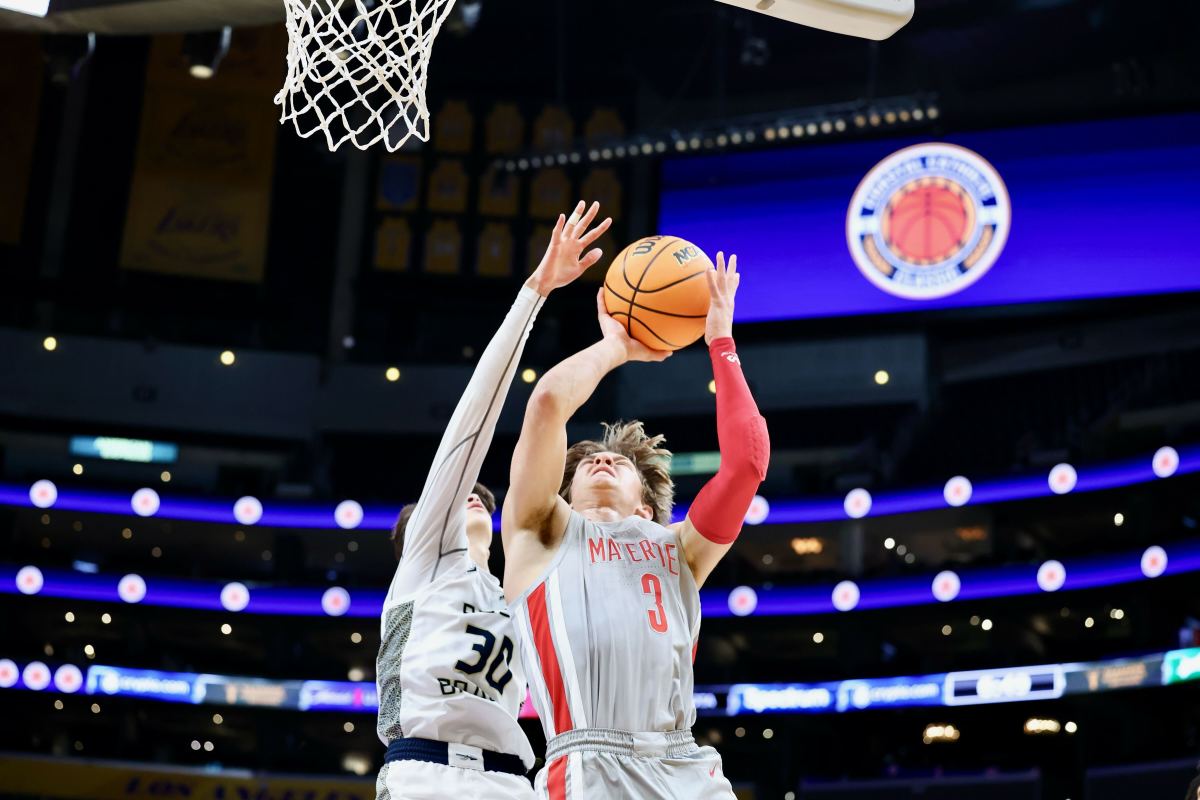 Mater Dei takes on St. John Bosco at Crypto.com Arena on Jan. 6, 2023.