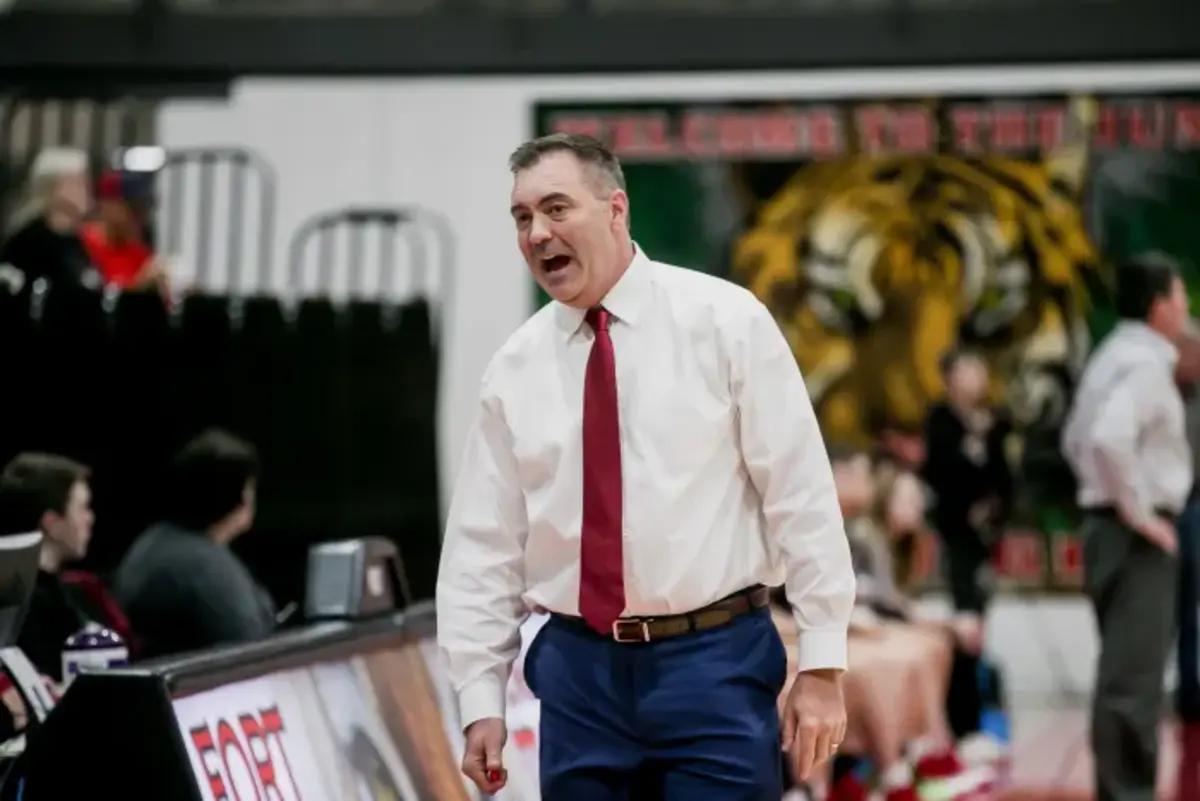 Fort Gibson Lady Tigers coach Scott Lowe