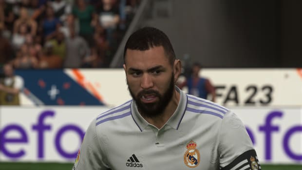 Karim Benzema in FIFA 23.