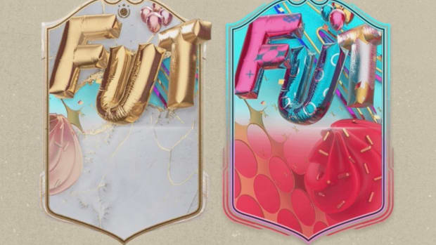 FUT Birthday card designs in FIFA 23.