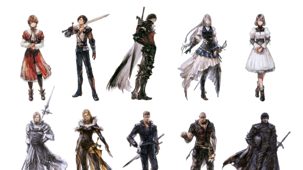 Final Fantasy 16 character art