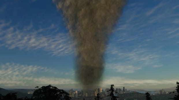 Cities: Skylines 2 tornado.