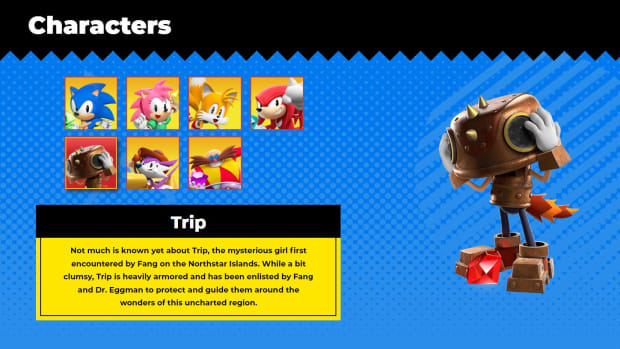 Sonic Superstars Trip overview