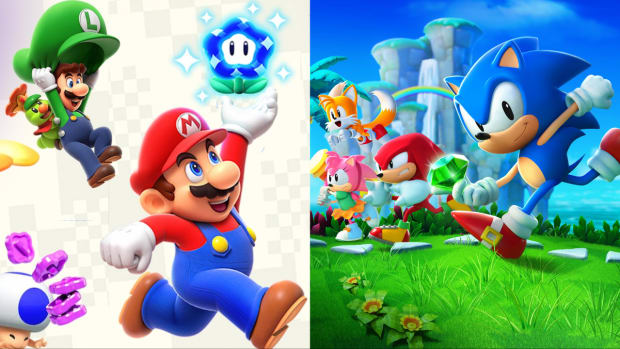 Mario Wondervs Sonic Superstars