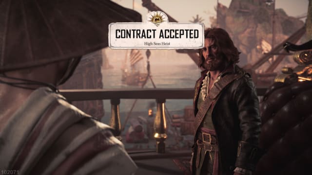 Skull and Bones High Seas Heist contract start