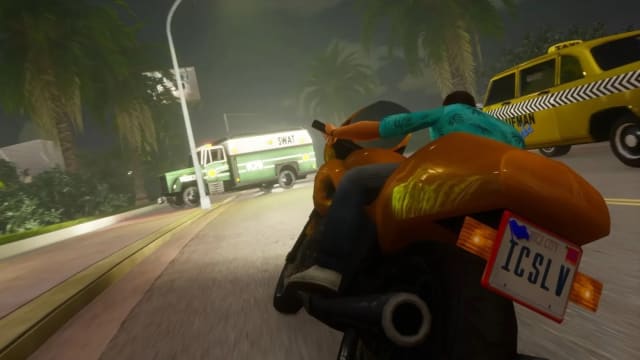 GTA the Trilogy motorbike Cropped