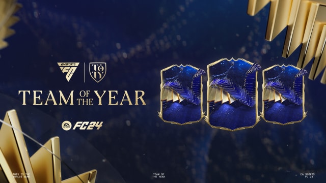 EA Sports FC 24 TOTY visuals.