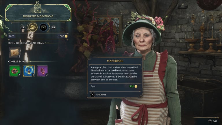 Hogwarts Legacy: How to buy and grow Mandrake