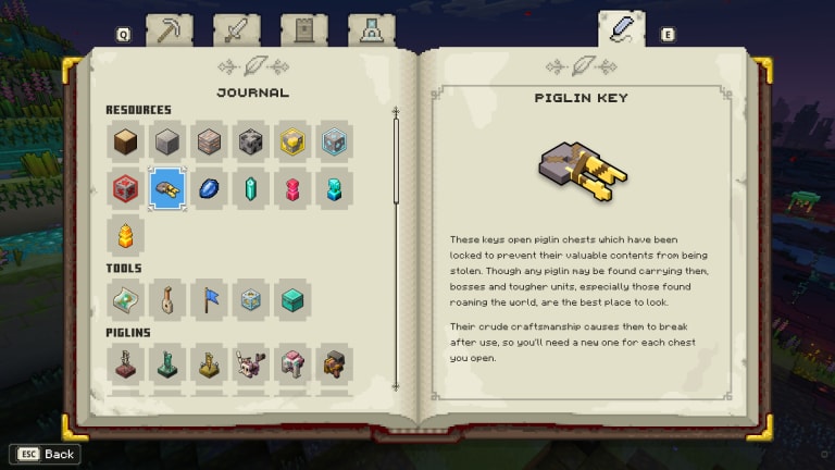 Minecraft Legends: How to get Piglin Keys to open Piglin Chests