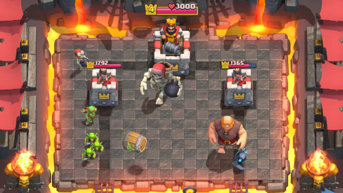 Clash Royale gameplay screenshot