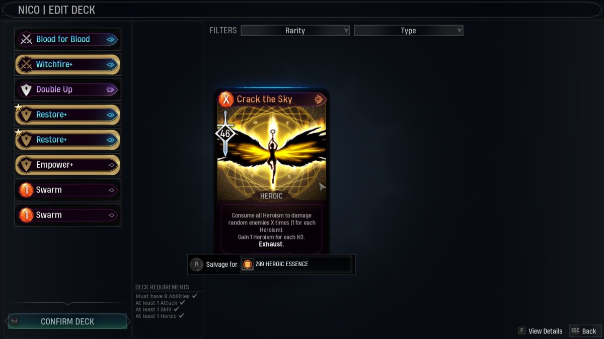 Marvel's Midnight Suns Crack the Sky legendary ability card