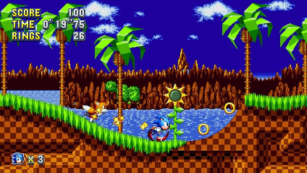 Sonic Mania Green Hill Zone