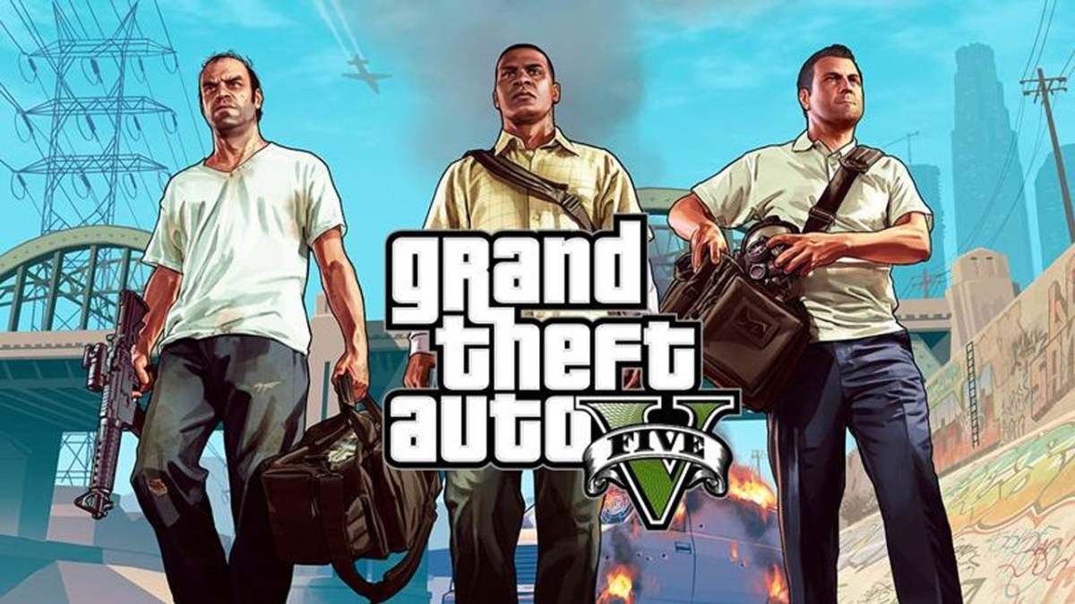 GTA 5 key art