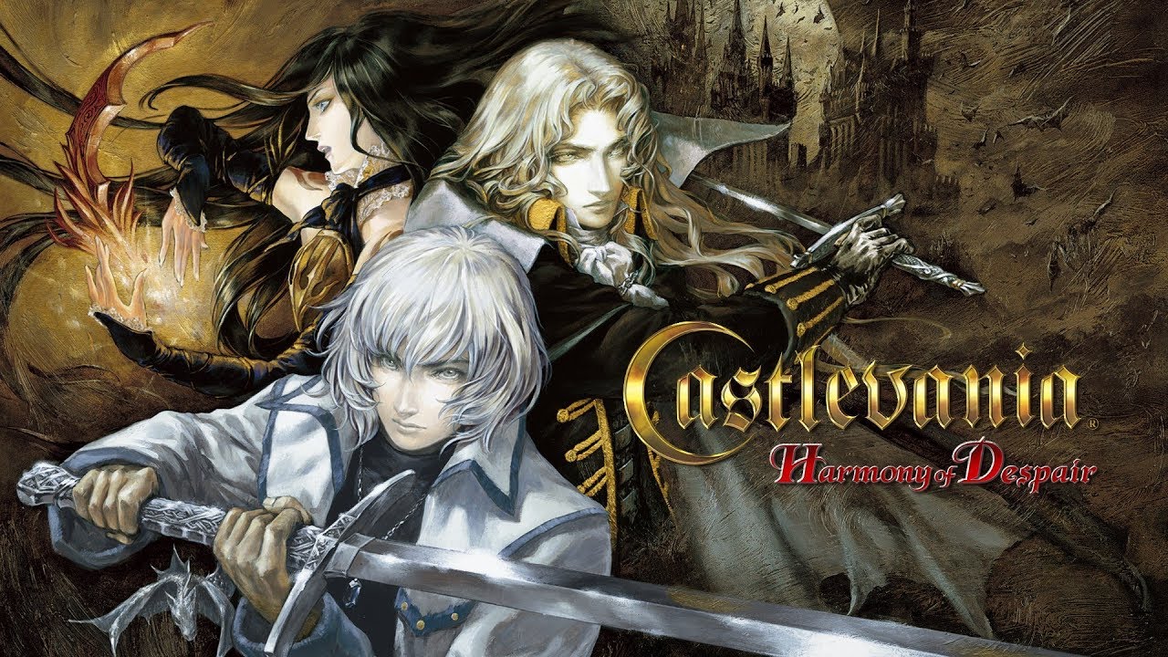 Castlevania Harmony of Despair key art