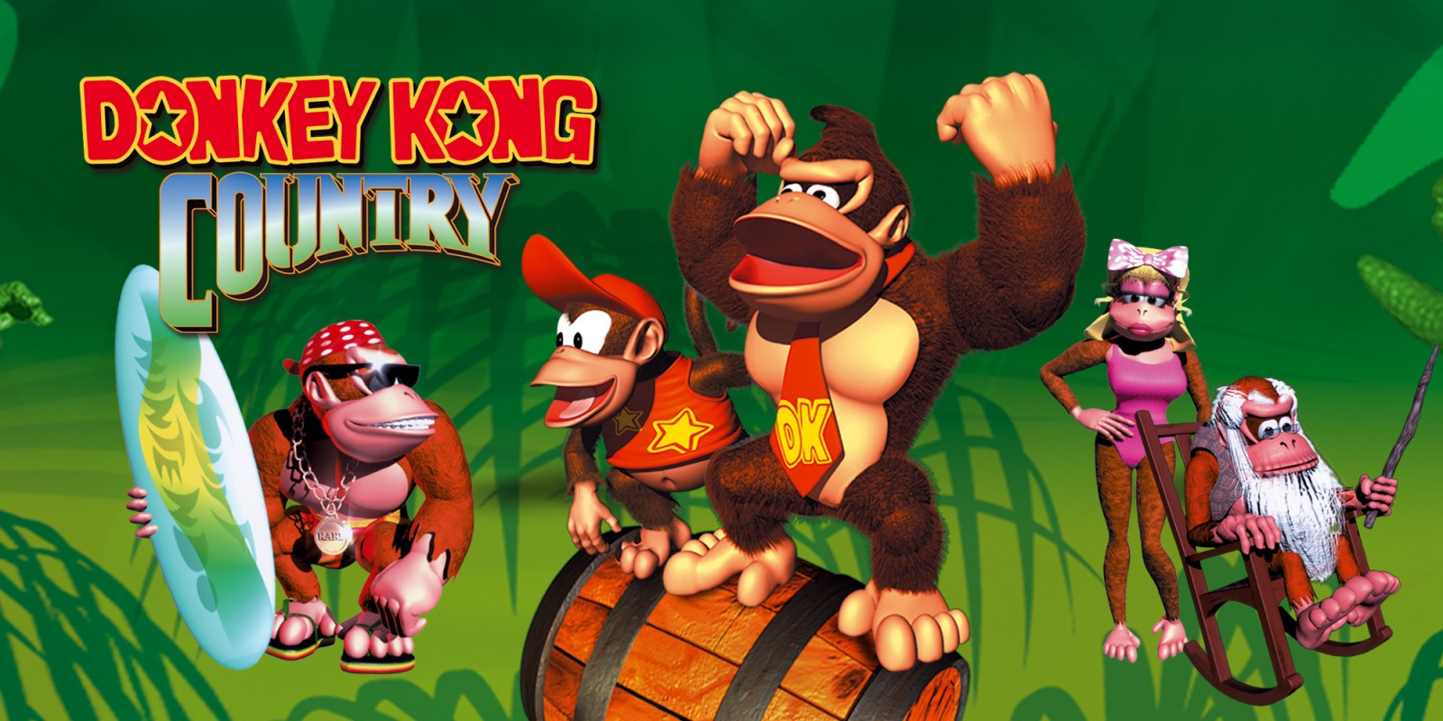 Donkey Kong Country key art