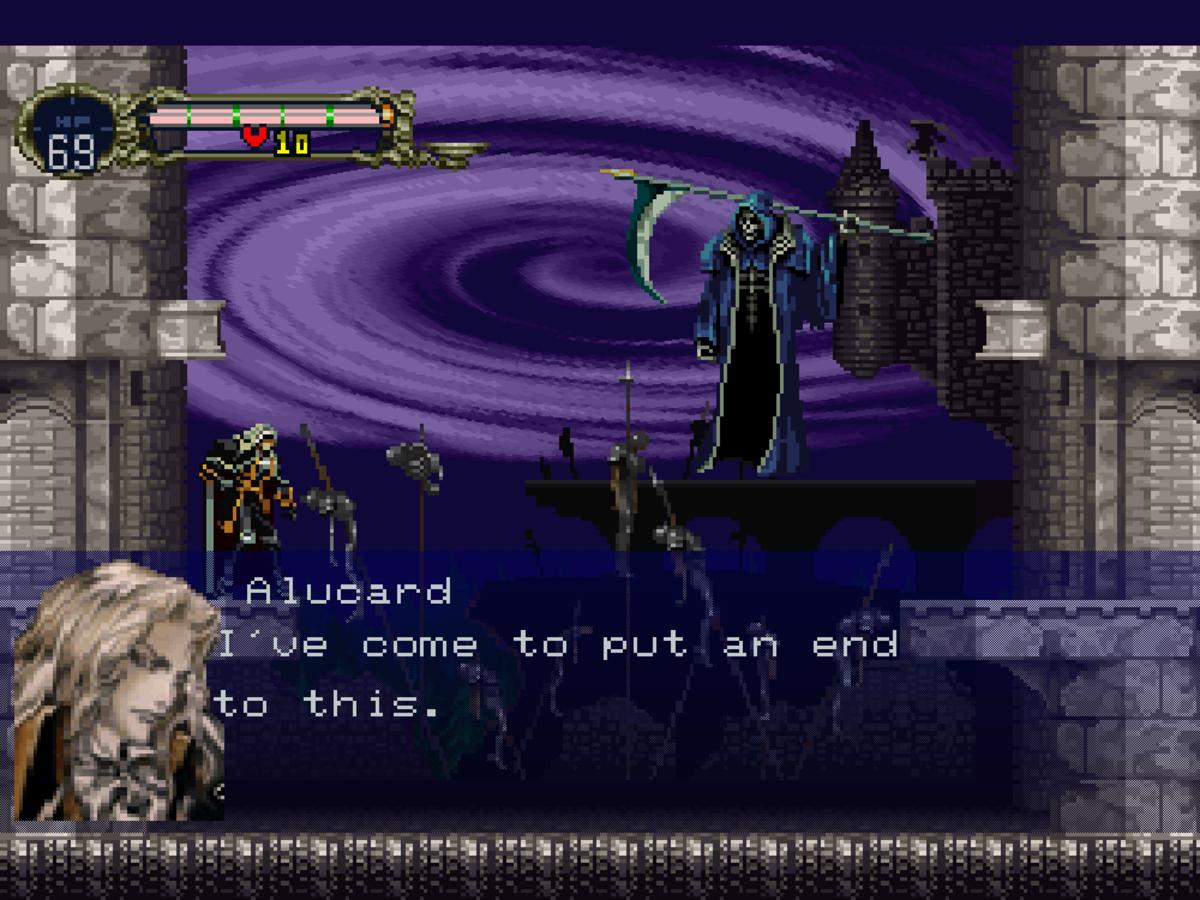 A classic Castlevania.