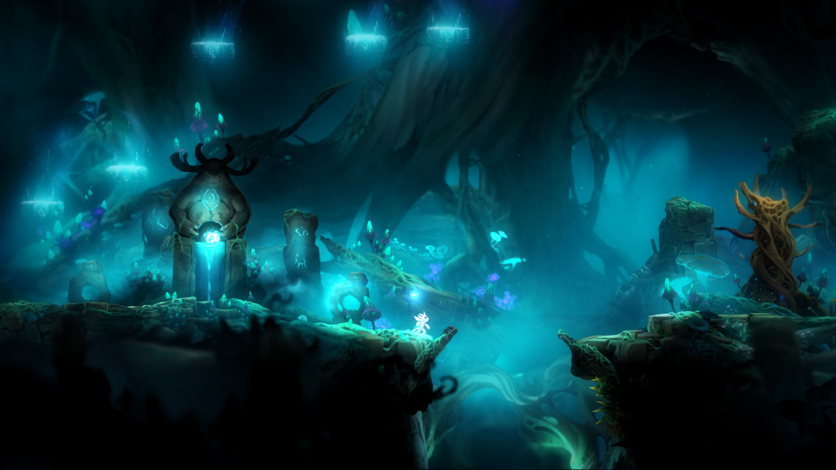 Ori and The Blind Forest screenshot.