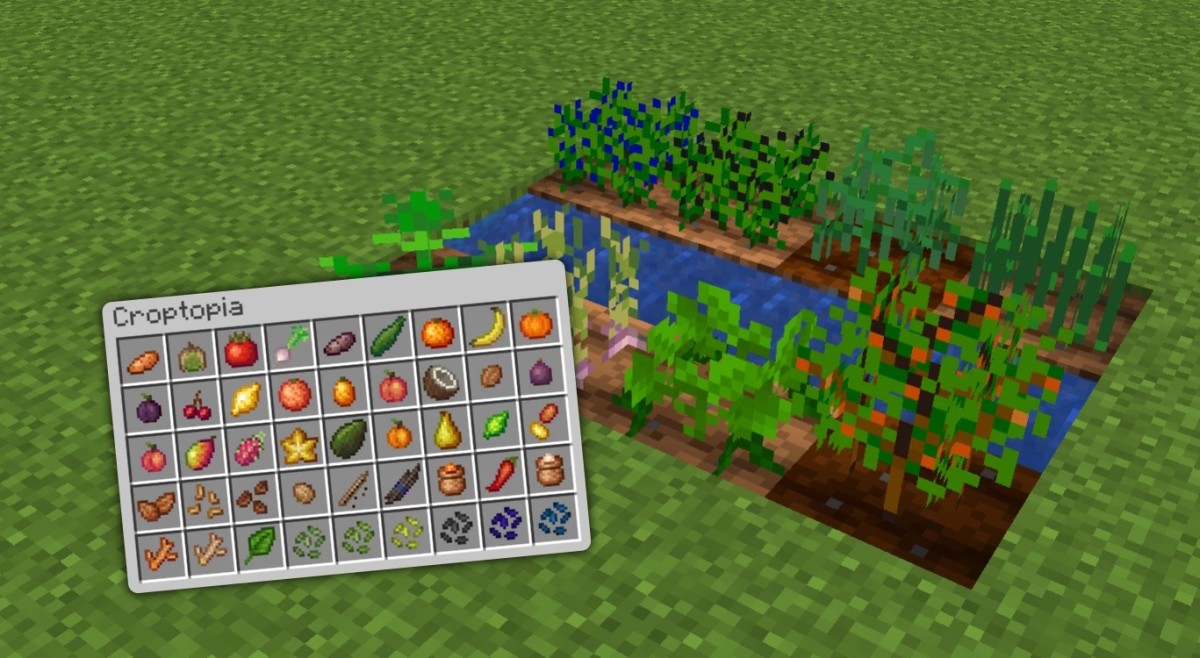 Minecraft Croptopia mod