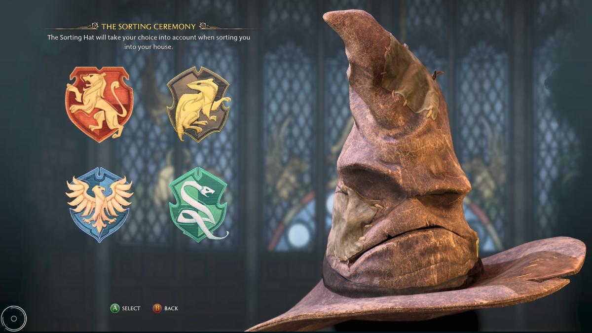 Hogwarts Legacy Sorting Hat