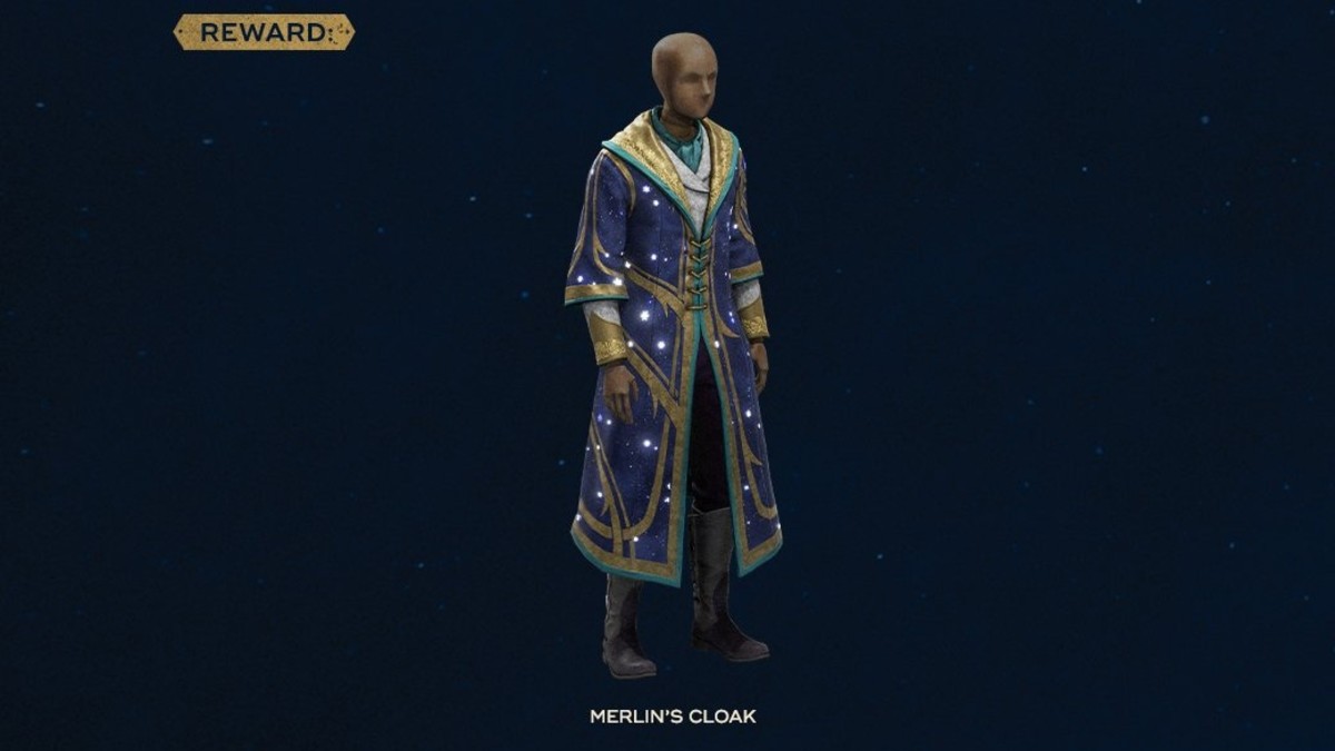 Hogwarts Legacy Merlin Cloak