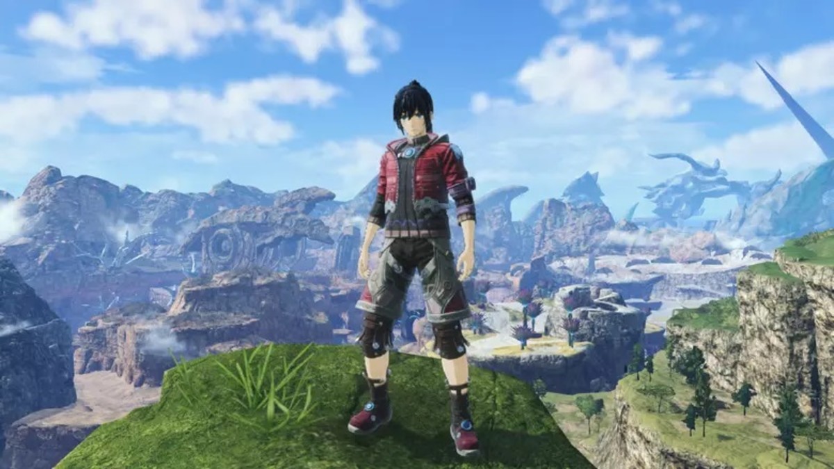 Xenoblade Chronicles 3 Noah in Shulk's outfit