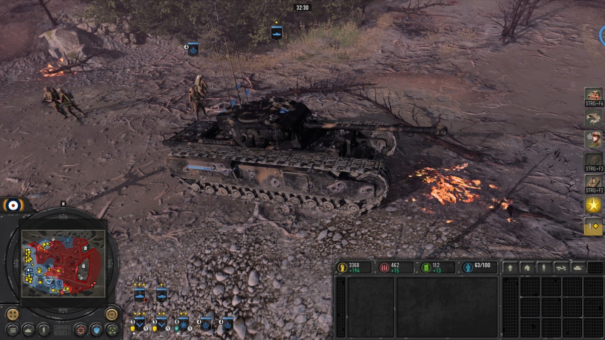 Company of Heroes 3 Churchill Black Prince.