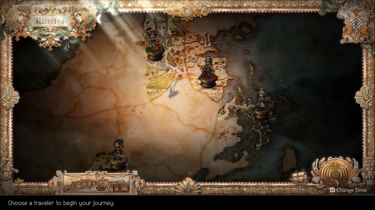 Octopath 2 starting choice