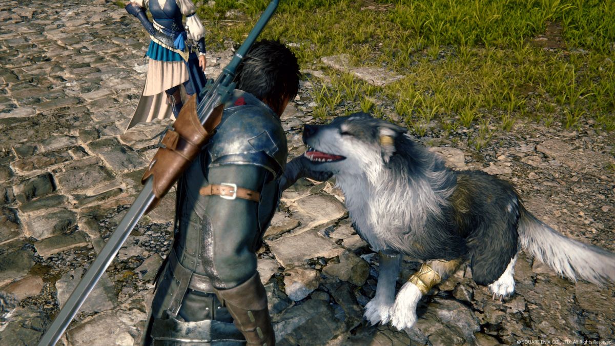 Final Fantasy 16 dog