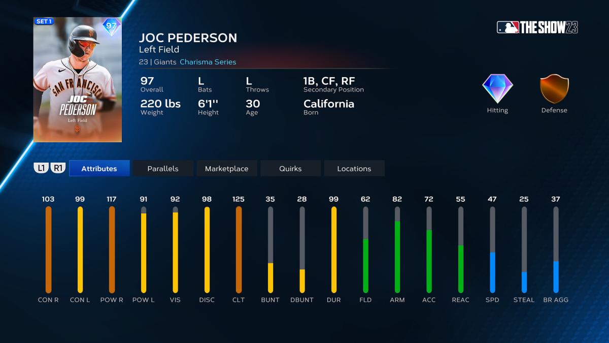 MLB The Show 23 - Joc Pederson