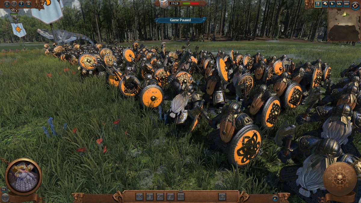 Total War: Warhammer 3 Ironbreakers.