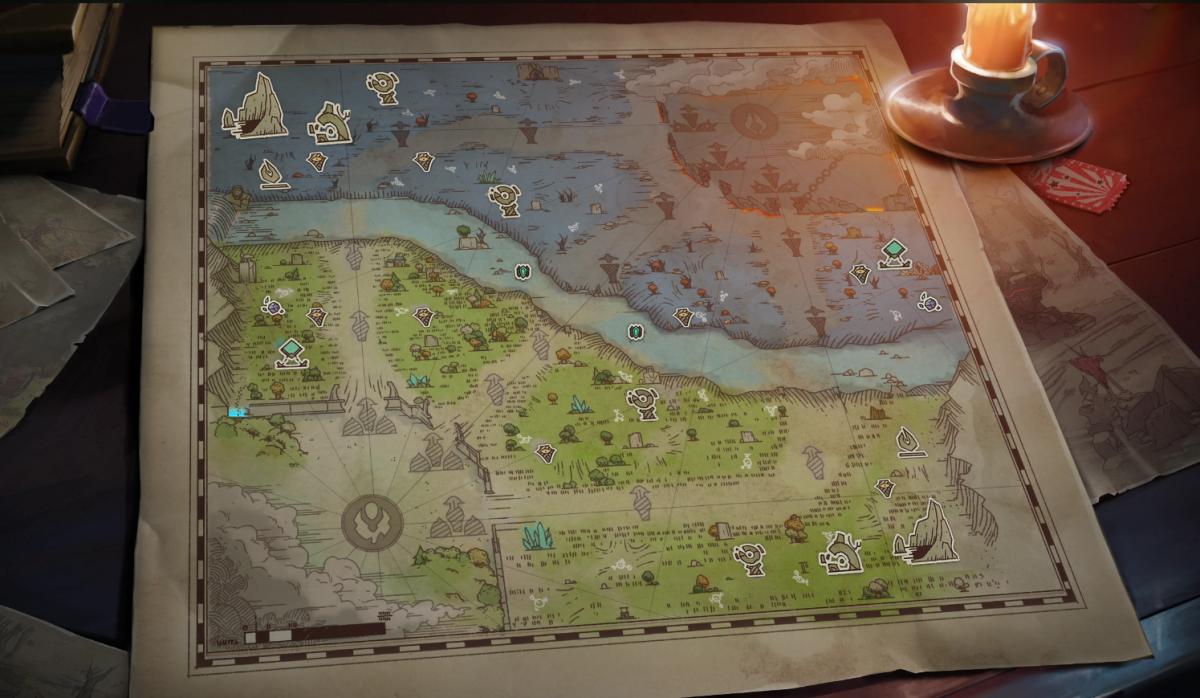 Dota 2 New Frontiers map.