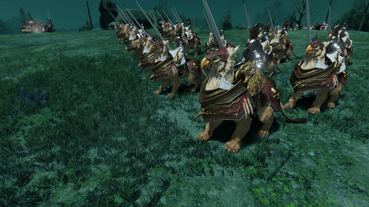 Total War: Warhammer 3 Demigryph Knights.