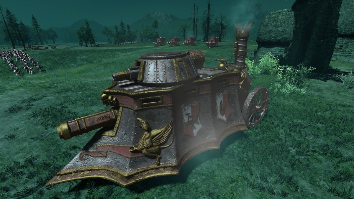 Total War: Warhammer 3 Steamtank.