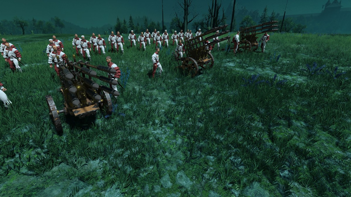 Total War: Warhammer 3 Helstorm Rocket Battery.