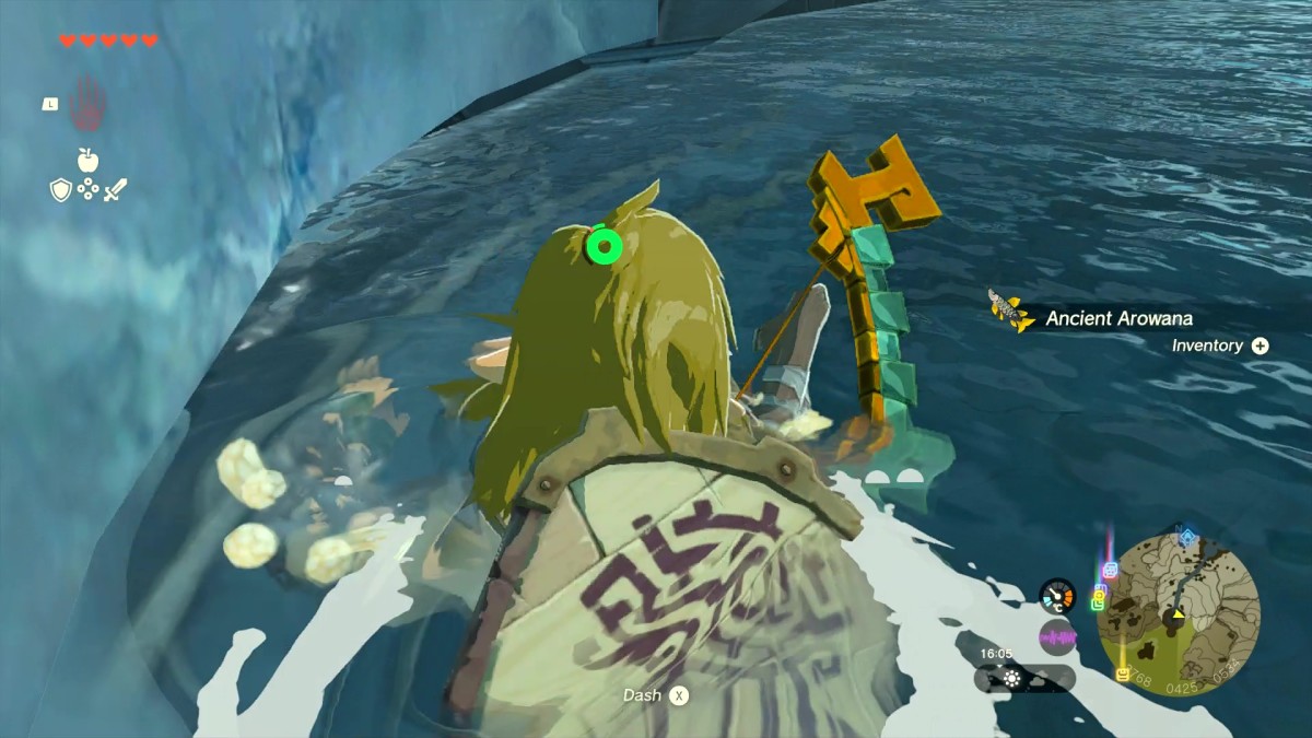 zelda tears of the kingdom zora armor quest glhf (2)